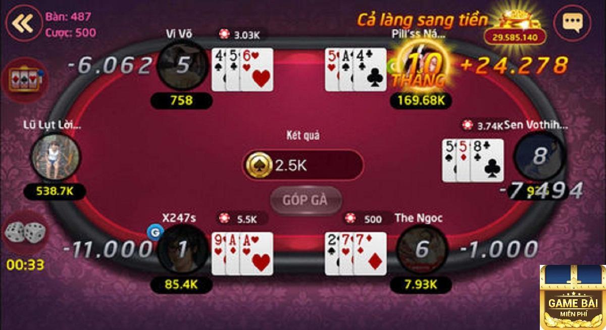 Game bai doi thuong - Game danh bai Online 2017