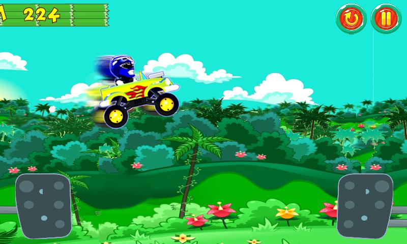 Blue Rangers racing