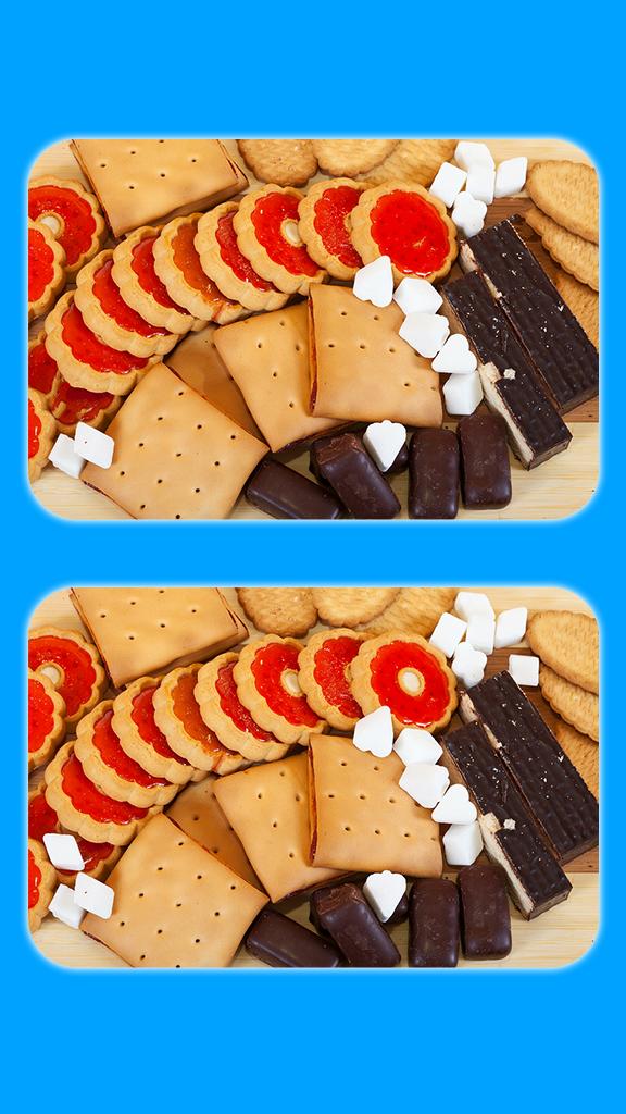 Find The Differences - Food