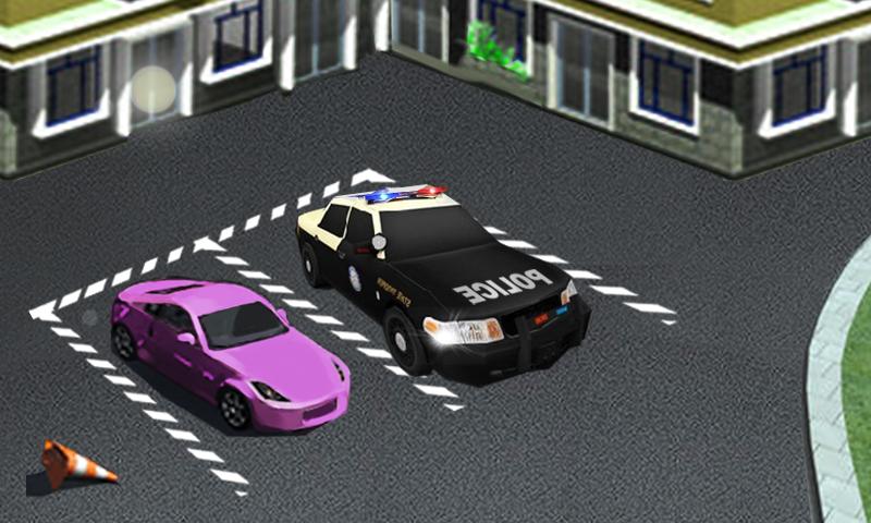 Simulator: Police Car Parking