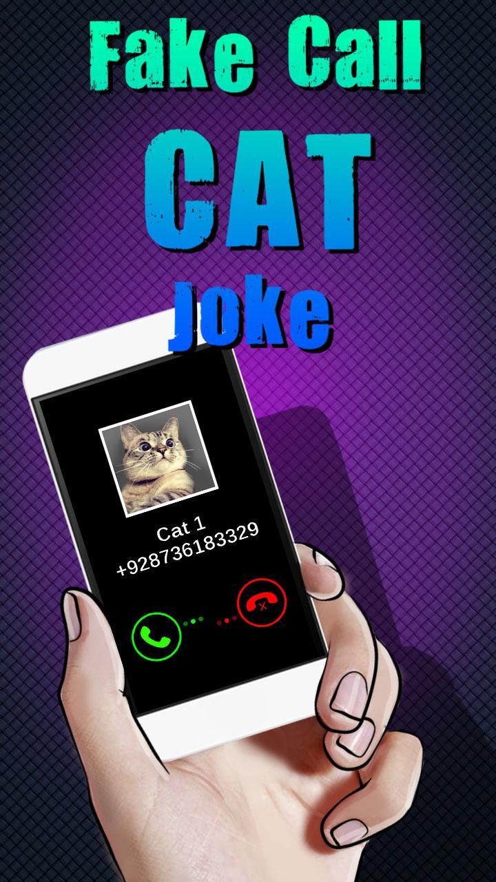 Fake Call Cat Joke