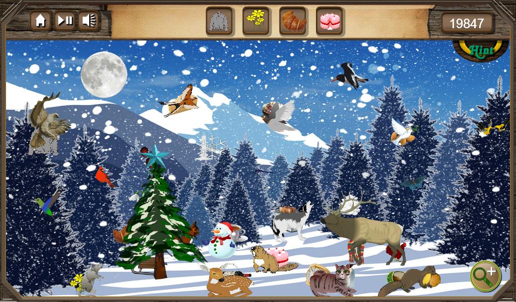 Hidden Object Winter Forest