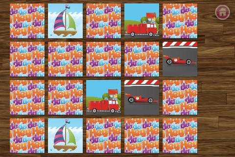 Car Memo Match for Kids FREE