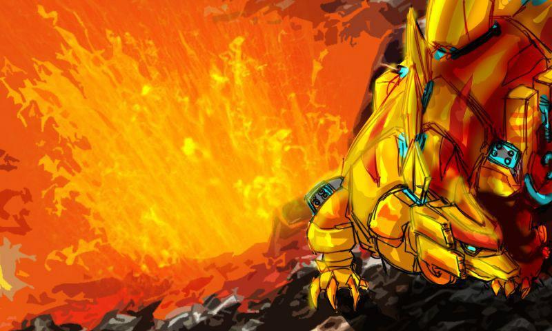 Stego Gold - Combine! Dino Robot