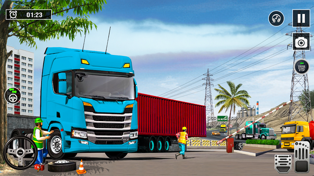 Oil Tanker Truck: Driving Game