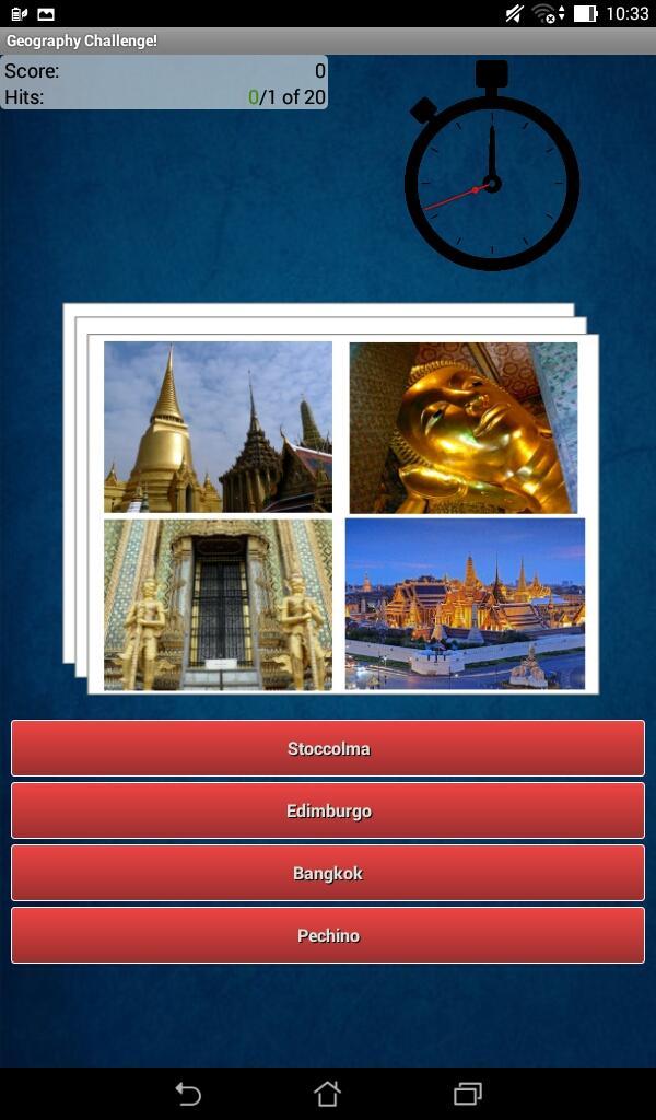Geography challenge
