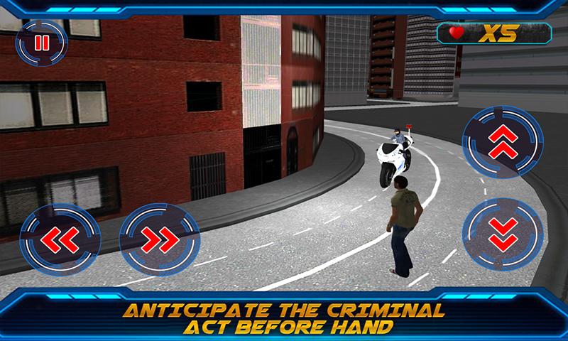 Motorbike Cop Extreme 3D Chase
