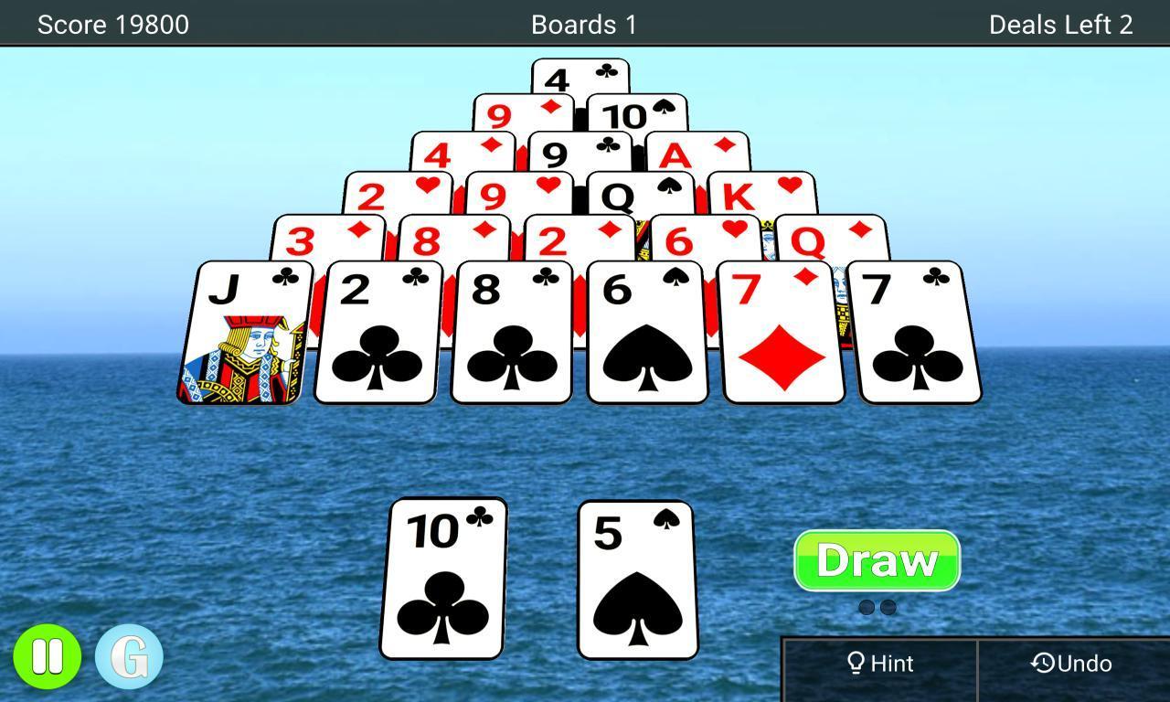 Pyramid Solitaire 3D
