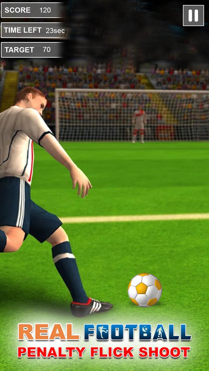 Kick Footballer Flick Shootout:Soccer Penalty 2018