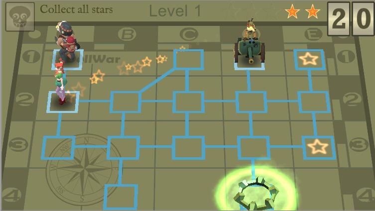 DollWar-EastFront. Turn-based strategy.