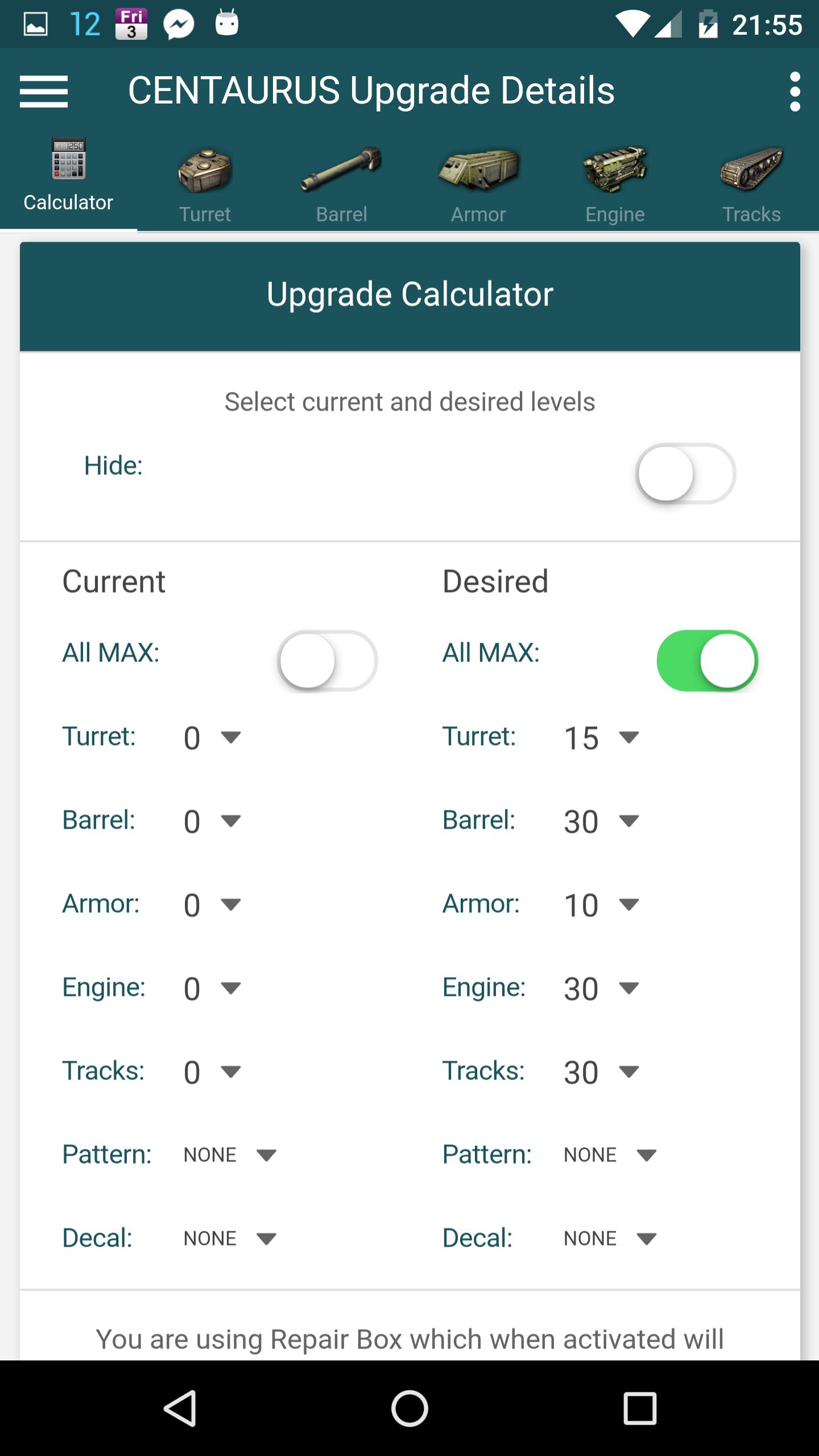 Iron Force Calculator - IFTUC