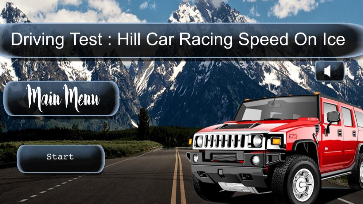 Driver Test Snow Hill Car Race