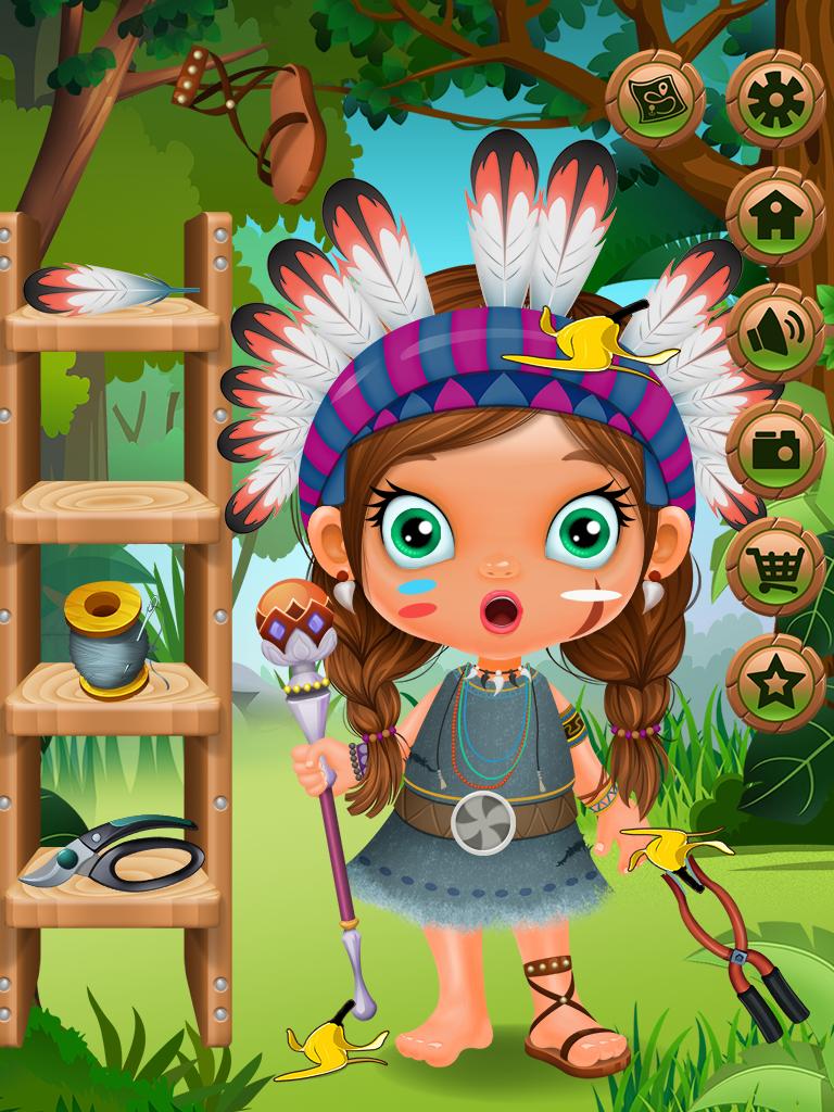 Kids Jungle Doctor: Girl Game