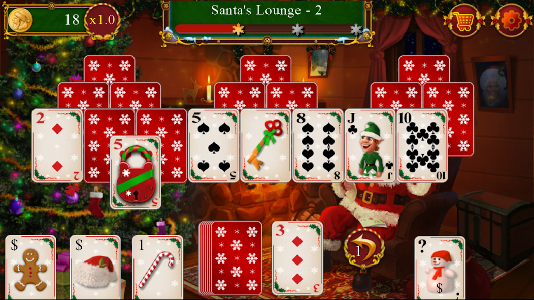 Santa's Christmas Solitaire Tr
