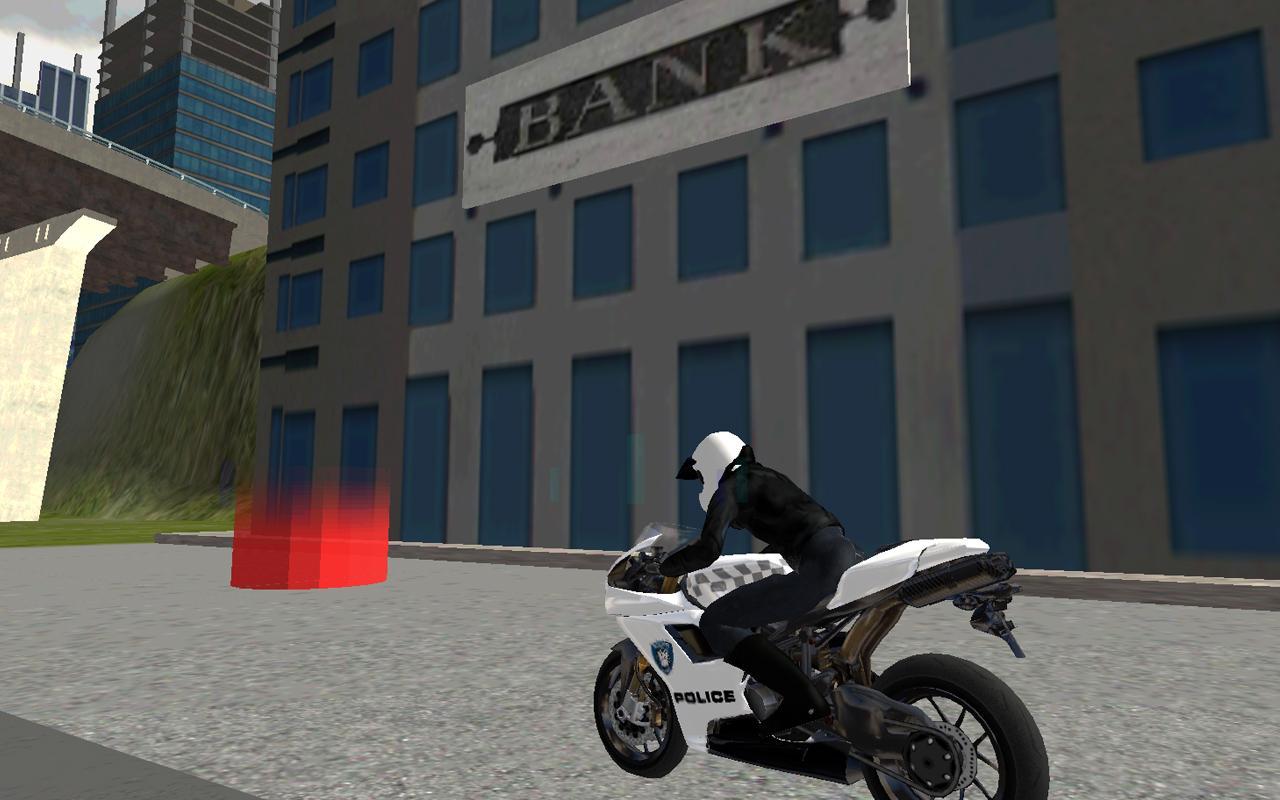Police Moto Bike 3D