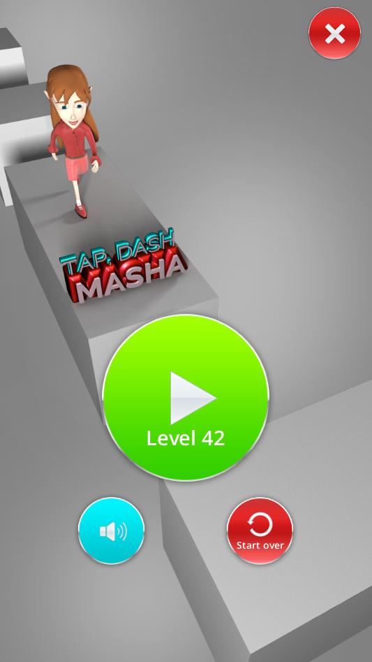Tap Dash Masha 3D