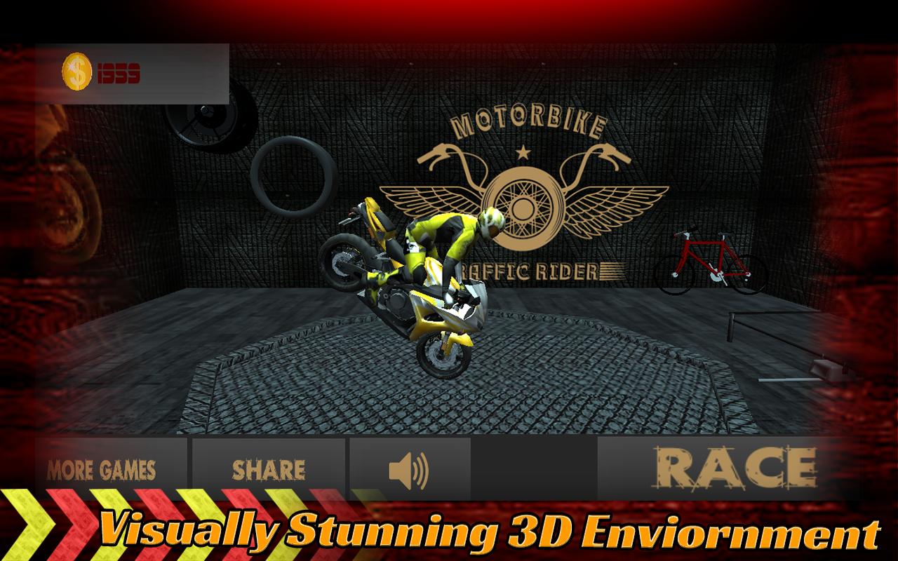 Traffic Motorbike Rider