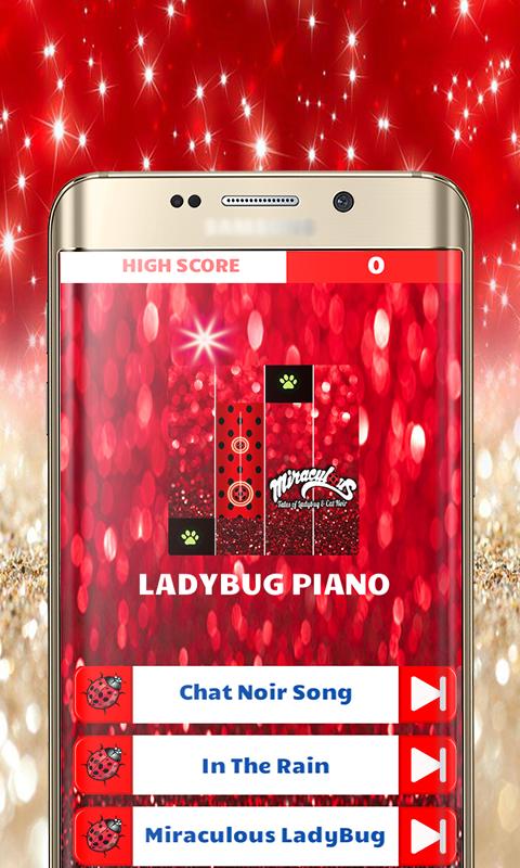 Ladybug & Chat Noir Piano Tiles