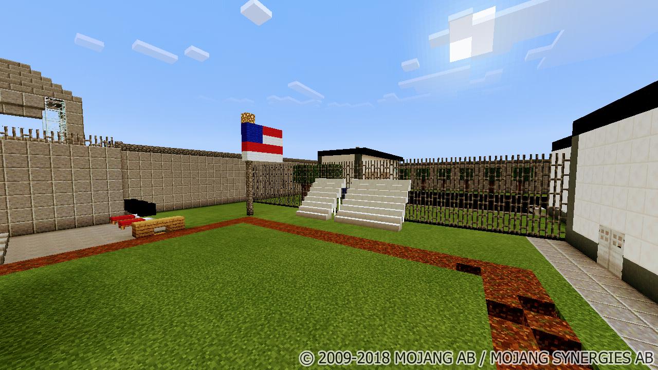Prison Life and Escape. Roleplay map for MCPE