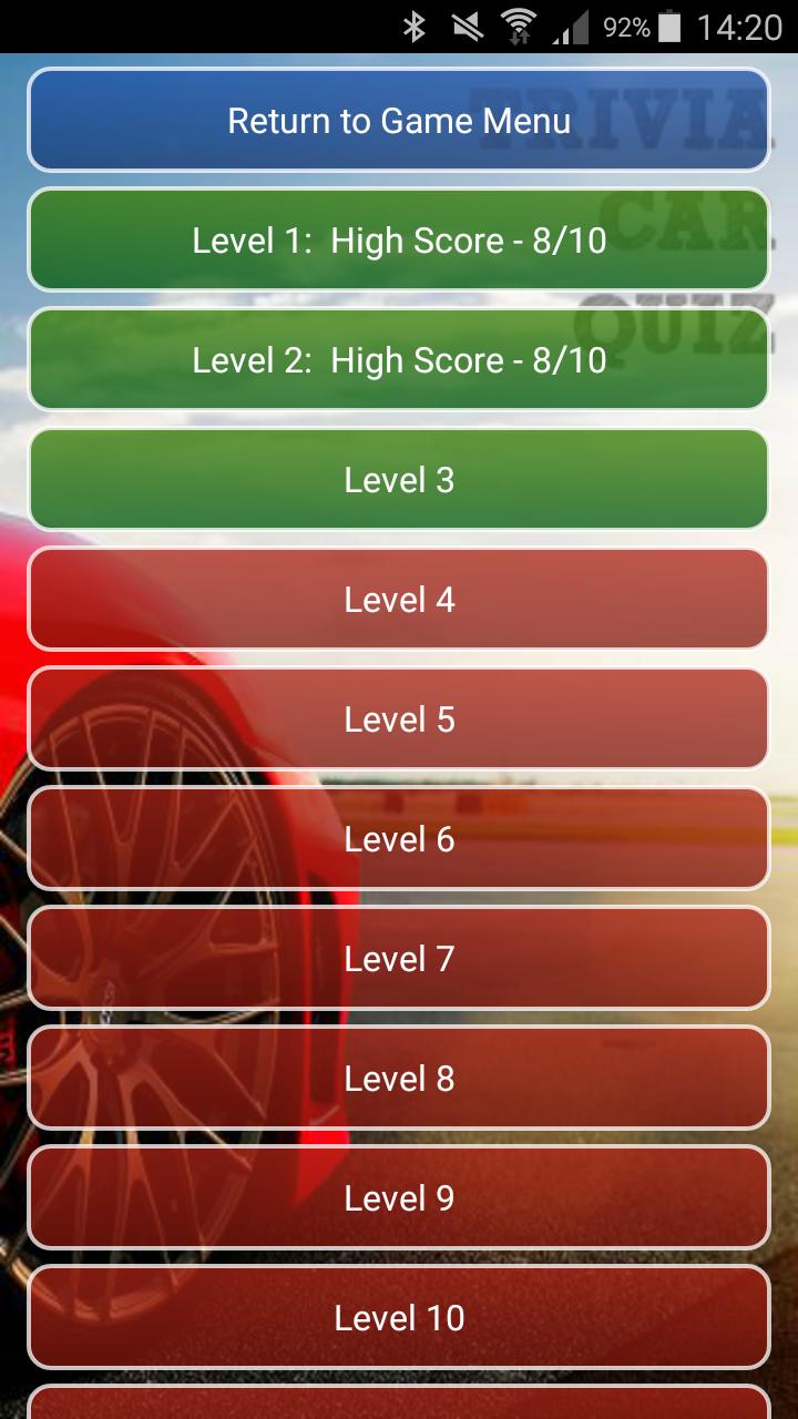 Trivia Car Quiz Free
