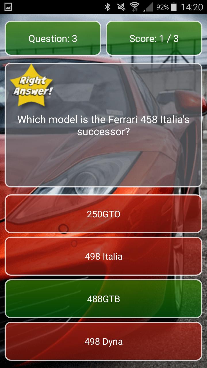Trivia Car Quiz Free