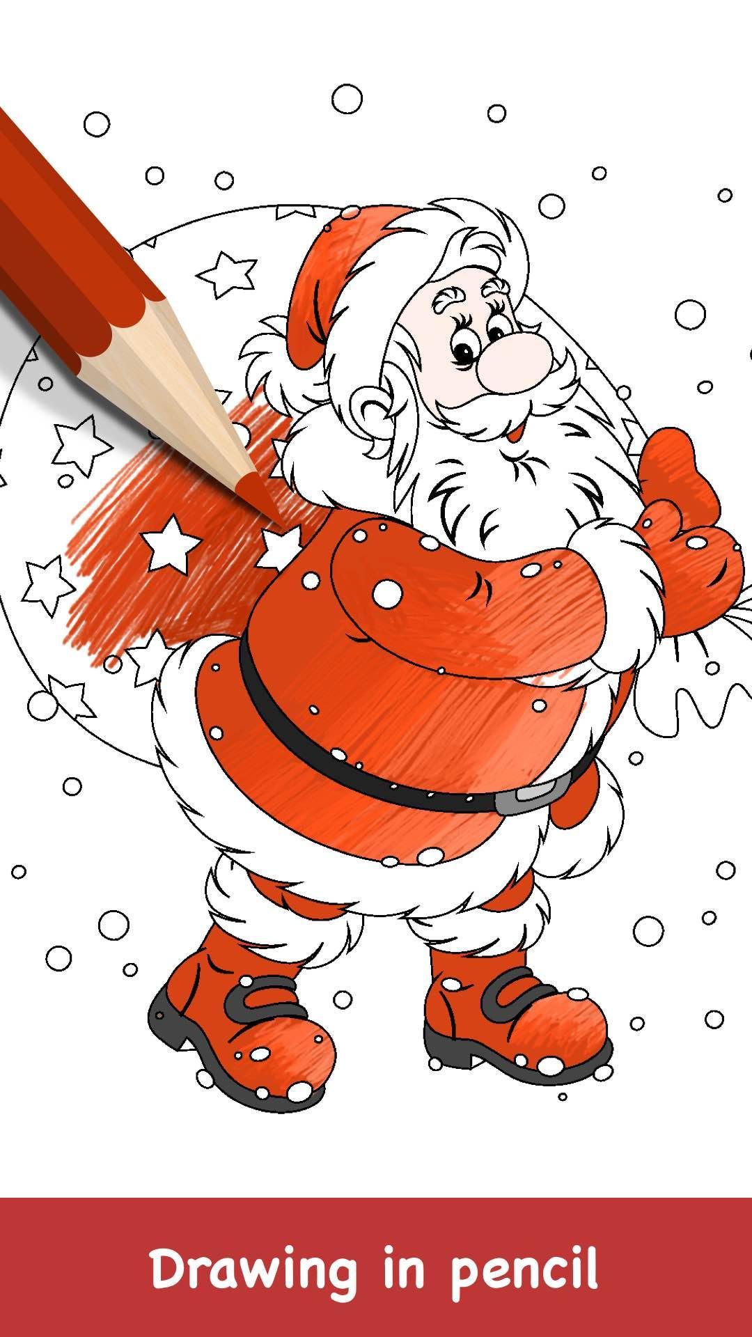 Coloring Game For Christmas