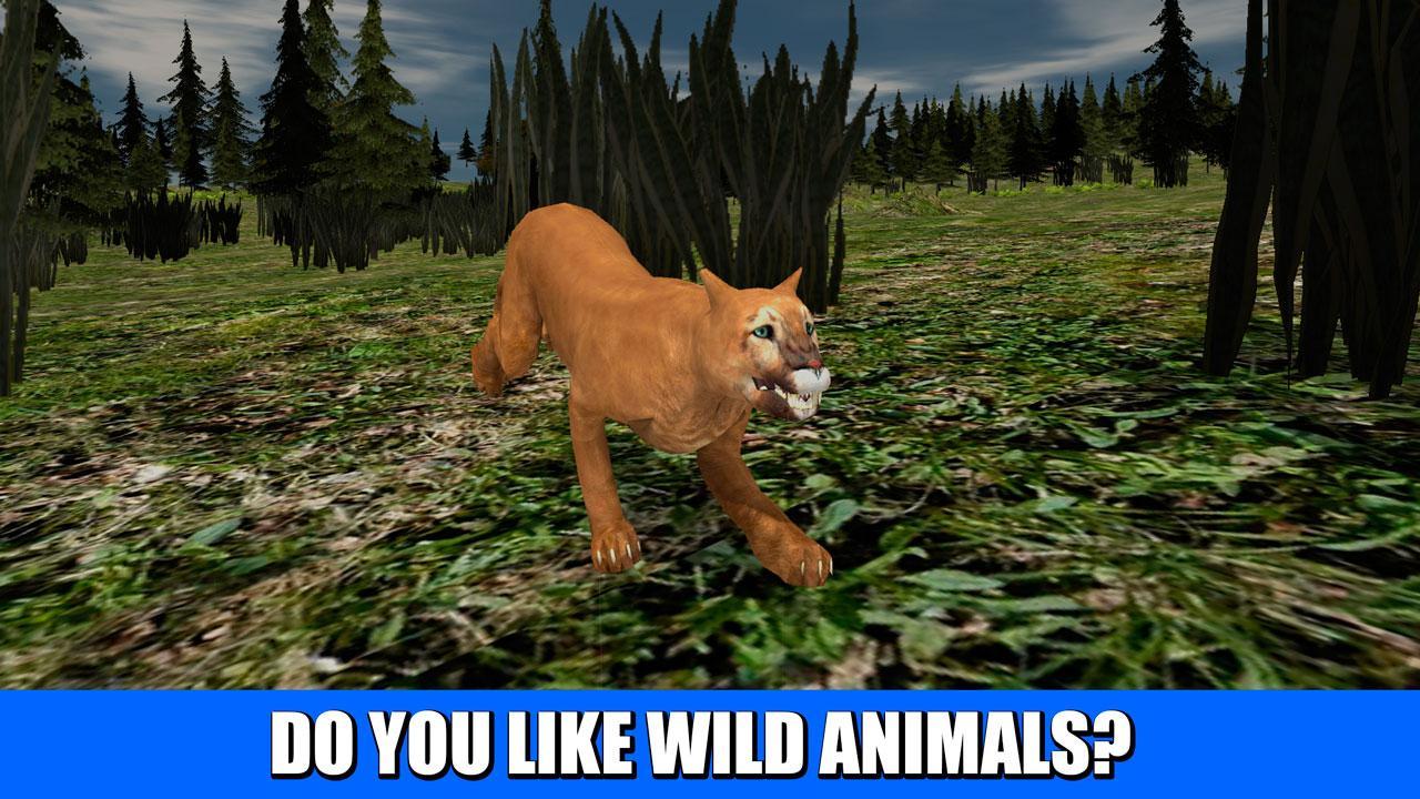 Wild Puma Survival Simulator