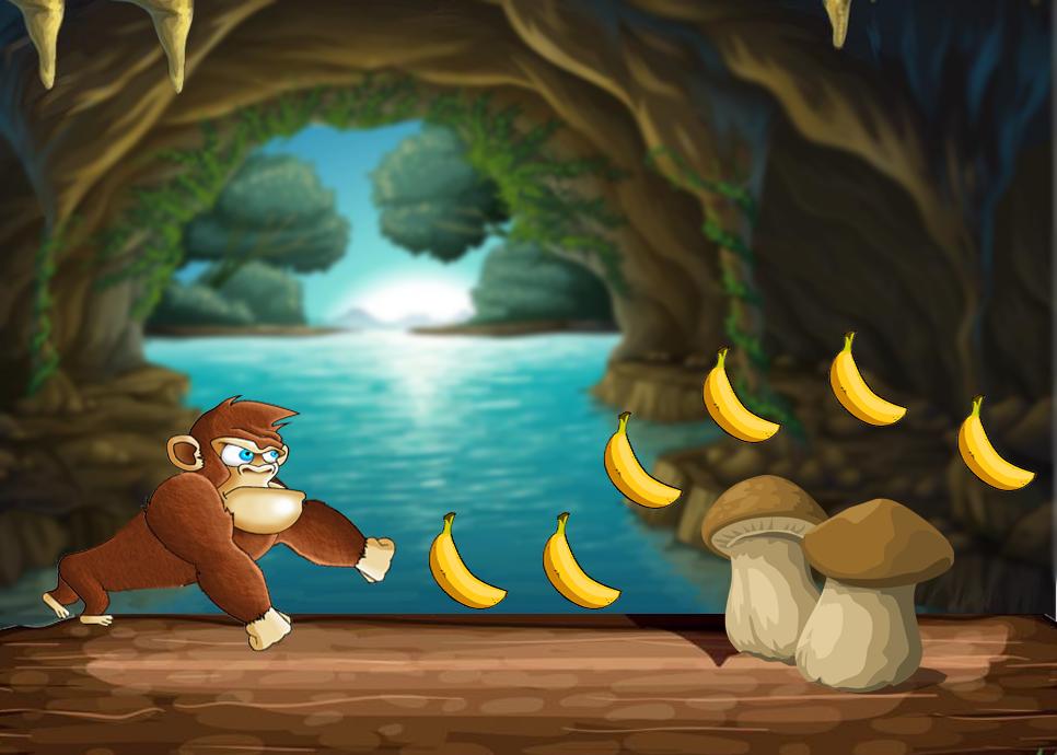 Banana Monkey - Jungle Run