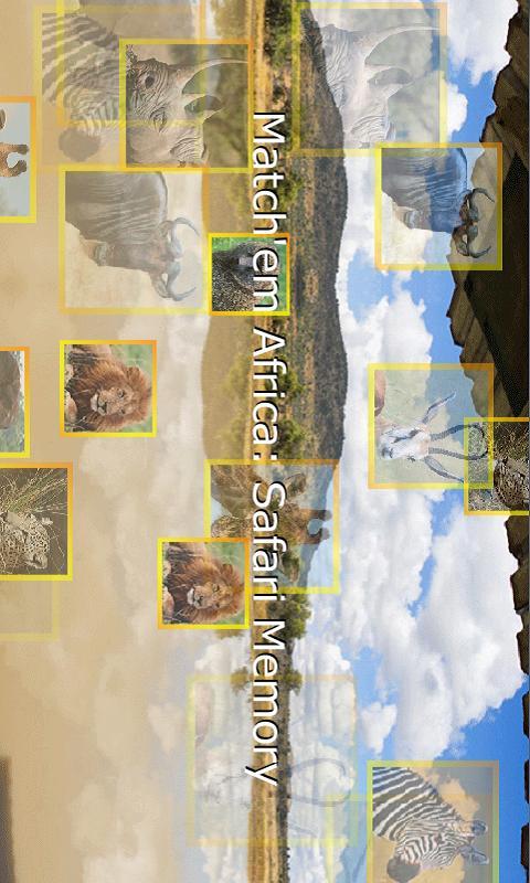 Match'em Africa: Safari Memory