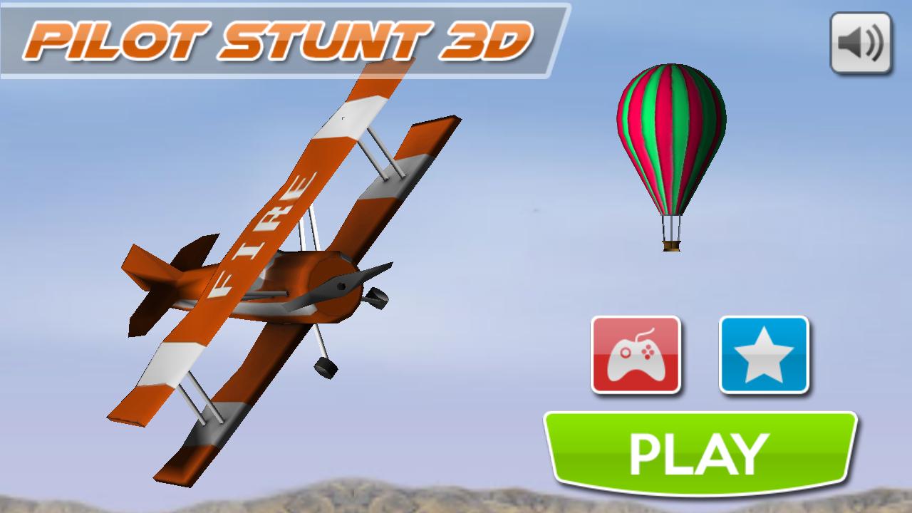 Real Airplane Pilot Stunts 3D