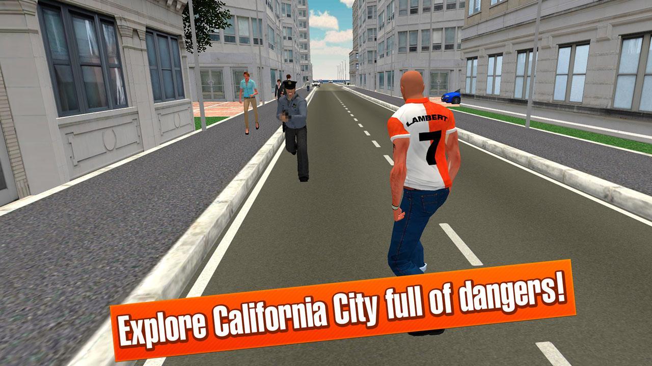California Crime City Race 3D