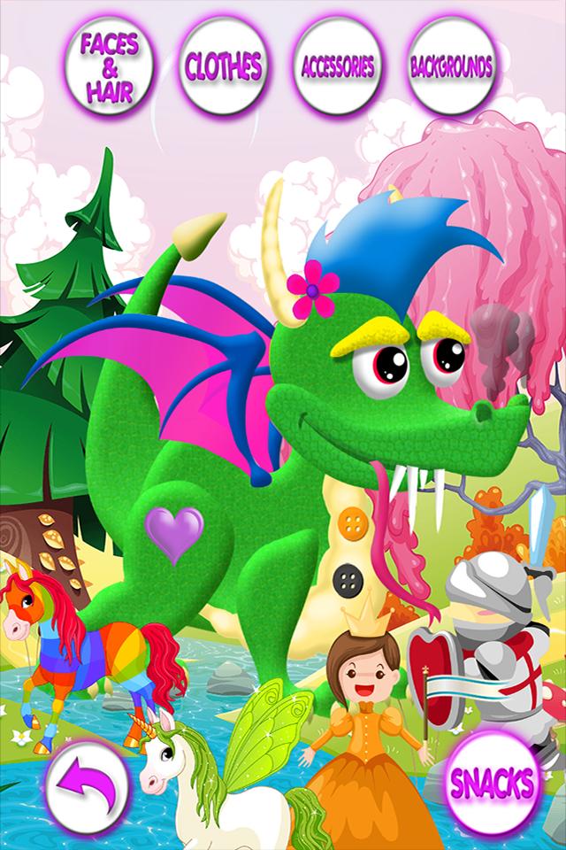 Dragon Dress Up Salon FREE - Make Magic Dragons