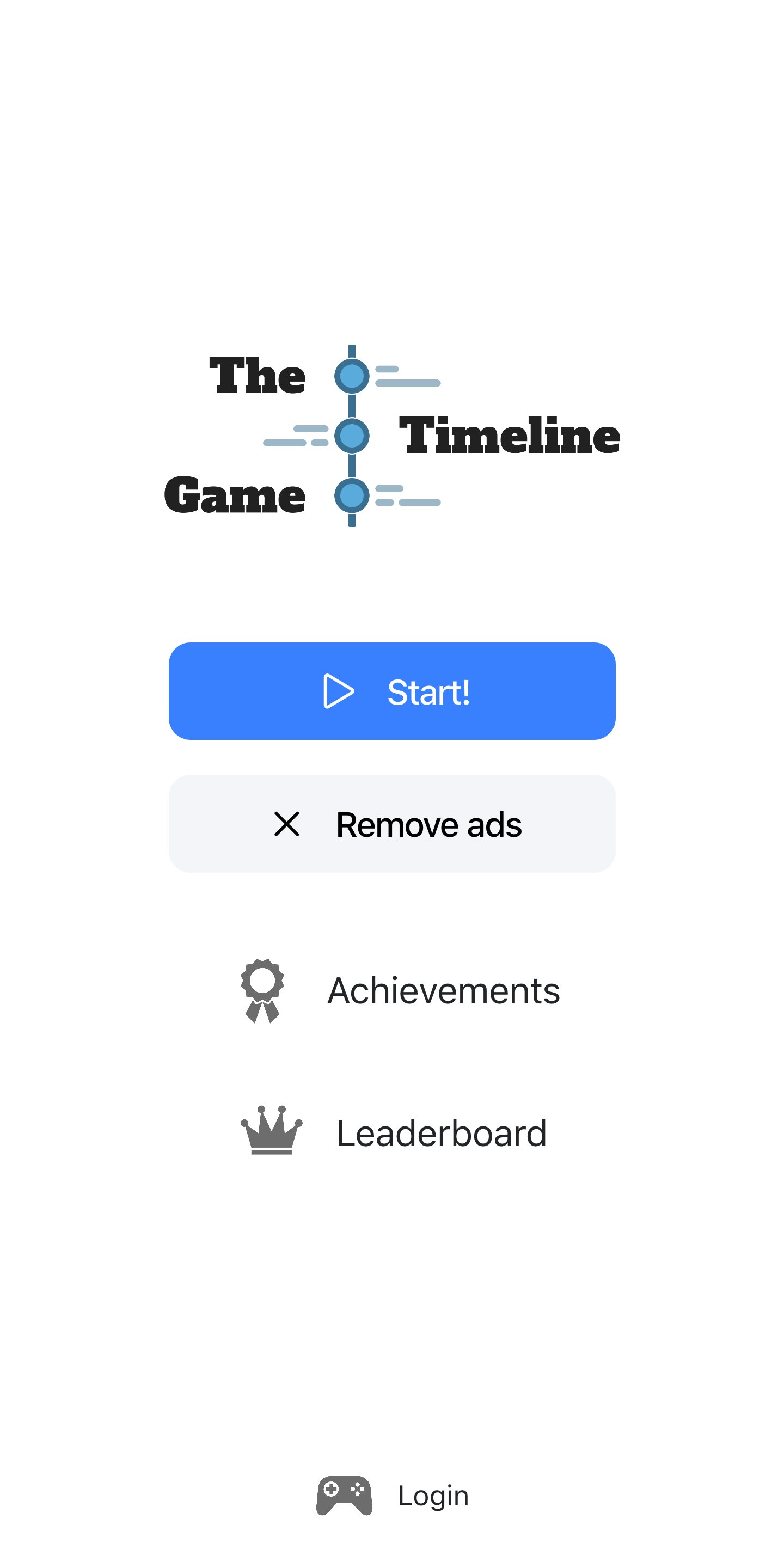 The Timeline Game