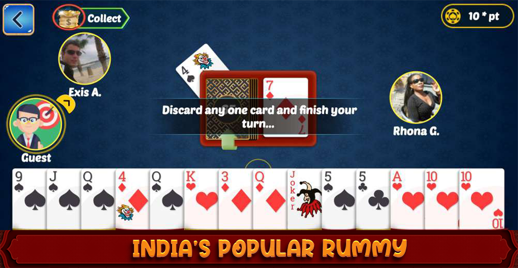 Rummy Desi card game